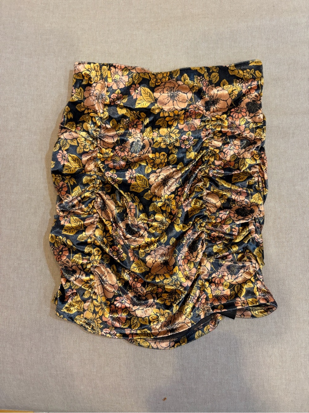 Free People Gigi Printed Miniskirt